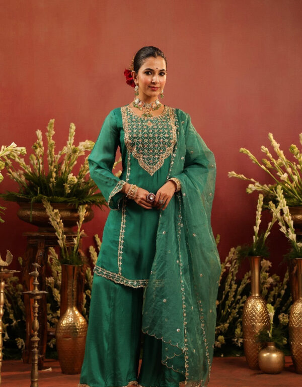 Shaheen Emerald Suit Set