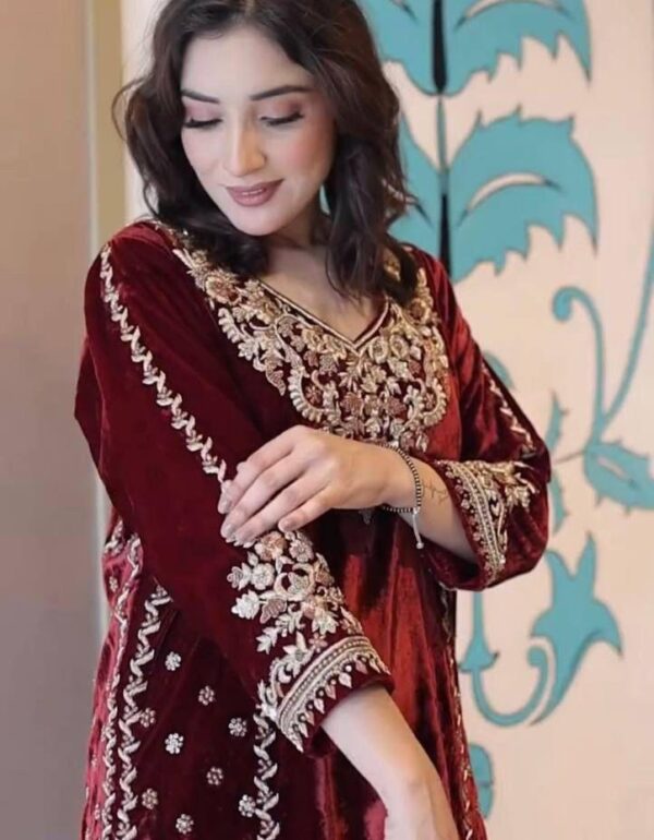 Meher Luxe Velvet Set