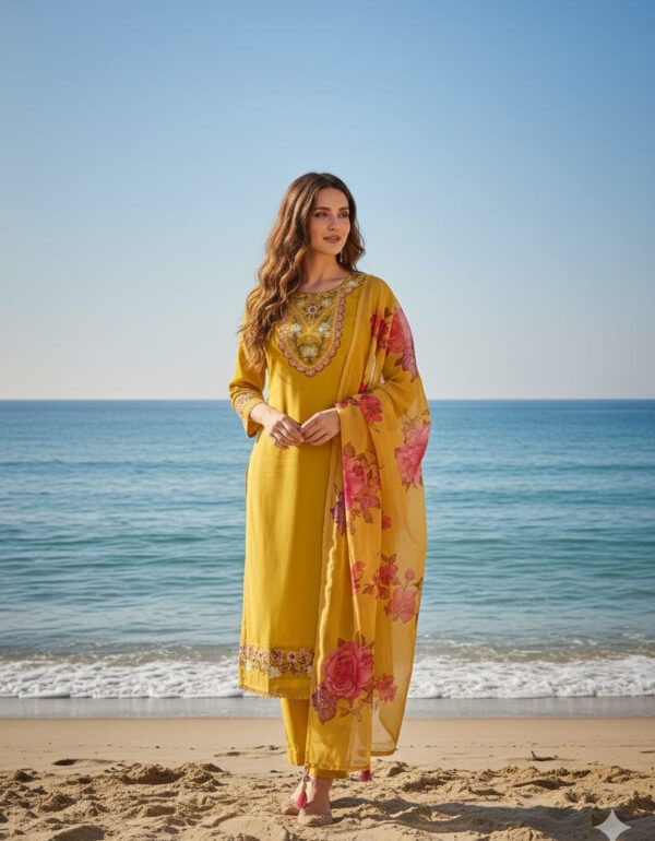 Prisha Grace Kurti Ensemble