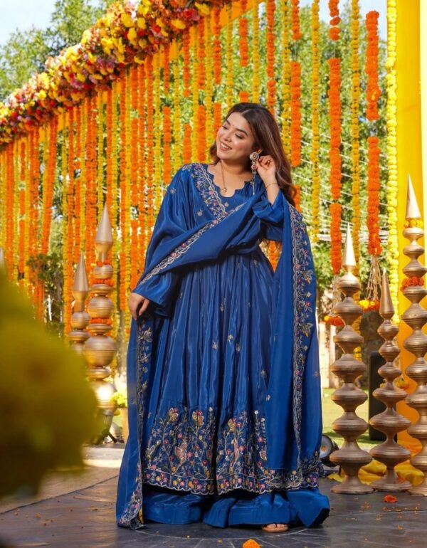 Neel Riwaayat Anarkali Suit