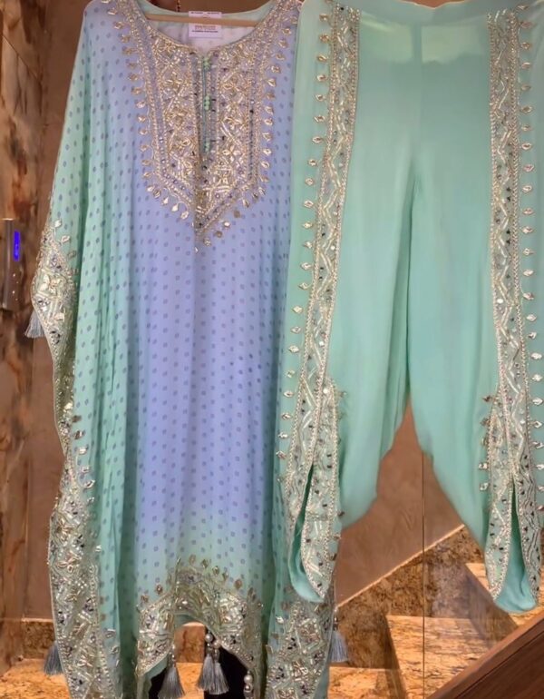 Tropical Radiance Kaftan Set