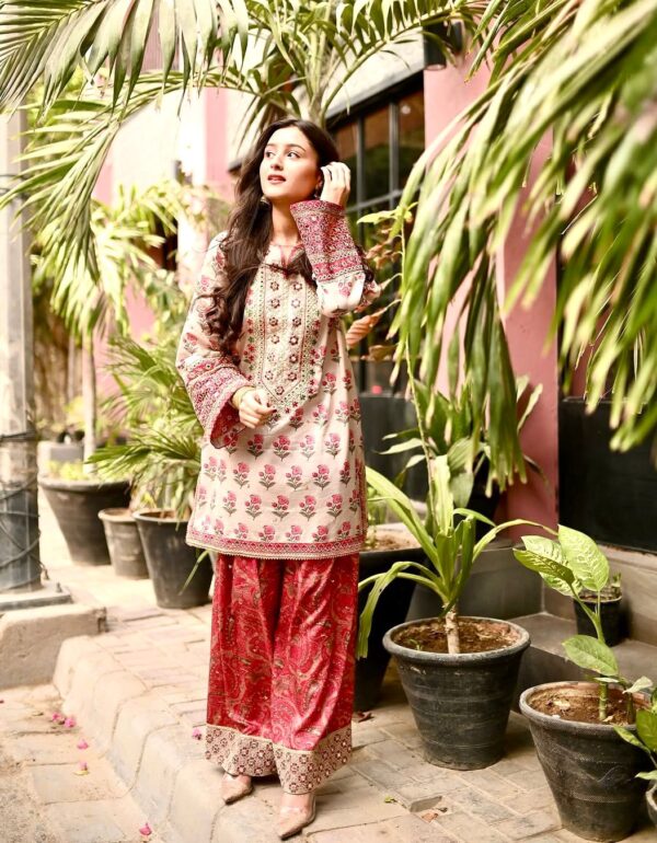 Gulabo Mirror Farshi Set