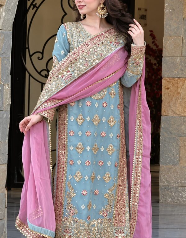 Pastel Noor Palazzo Set